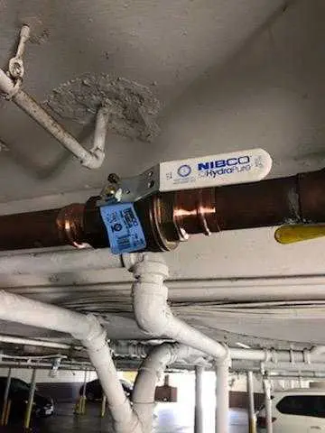 Copper pipe repair and valve work for Backflow Testing in Brevard